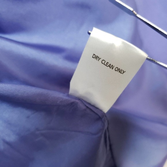 Appleseed's Wool Career Blazer Womens 14 Periwinkle Blue Purple Career - Picture 8 of 9